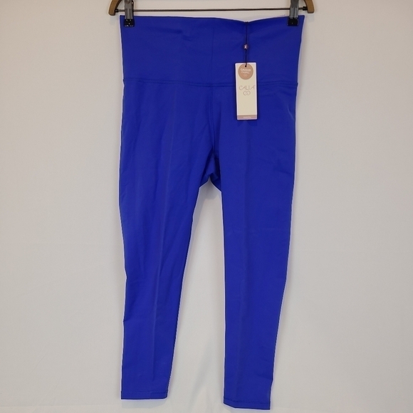 NEW CALIA Women's Core Essential Leggings NWT Lucid Blue Sz XL. NWT - Picture 1 of 7